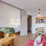 Chamois - Cosy 3pax Centre Vue Parking Gare Routiere Апартаменти Шамоні
