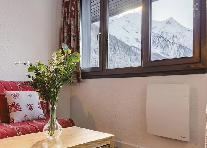 Chamois - Cosy 3pax Centre Vue Parking Gare Routiere