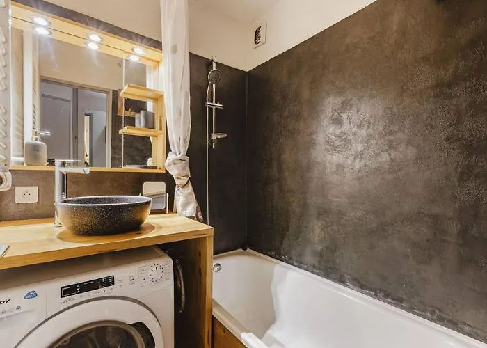 Chamois - Cosy 3pax Centre Vue Parking Gare Routiere Apartment Chamonix