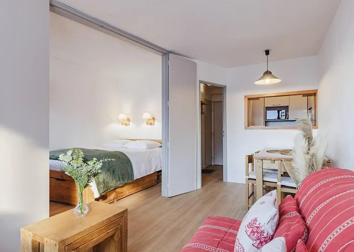 Chamois - Cosy 3pax Centre Vue Parking Gare Routiere Apartamento Chamonix